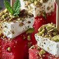 Melonen Feta Platte